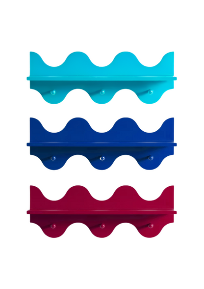 Wall Multi-Hook Shelf
